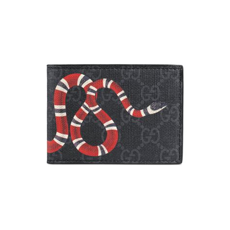 gucci mens wallet with snake|gucci wallet snake cheap.